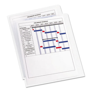 Avery® Heavy-duty Plastic Sleeves, Letter Size, Clear, 12-pack freeshipping - TVN Wholesale